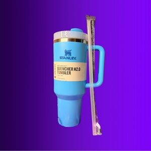 VALENTINES SALE - Stanley Quencher H2.0 Tumbler - Blue